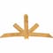 Ekena Millwork Alberta Rough Sawn Timber Gable Bracket, Western Red Cedar, 72"W x 48"H x 2"D x 6"F, 16/12 Pitch GBW072X48X0206ALB00RWR - alternate 5